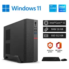 INTEL - Computadora PC Core i5 3,30 GHz 16GB RAM 512GB SSD