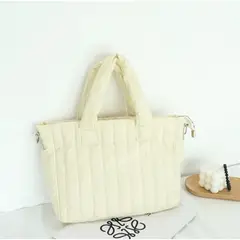 GENERICO - BOLSO PUFFER LISA - TIPO TOTE BAG PARA DAMA PORTALPATOP