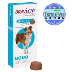 BRAVECTO - 20-40 Kg CELESTE 1000 MG x 1 Tableta