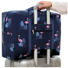 MINARI - Bolso de Viaje Playa Deportivo Plegable Impermeable Flamenco A 855B