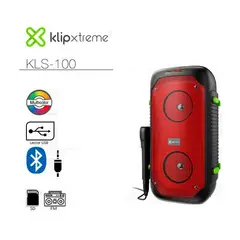 KLIPXTREME - PARLANTE BLUETOOTH KLIP XTREME KLS-100 80W RMS PARA FIESTA