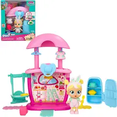 CRY BABIES - Playtime Chloe - Juego de Cocina con Muñeca Coleccionable