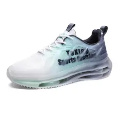 DANWEILE - Zapatos deportivos casuales para hombre - Gris verde