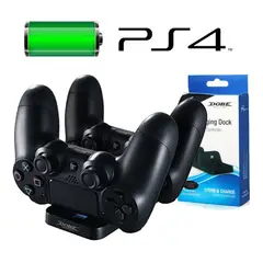 GENERICO - Cargador mando playstation 4 / ps4 slim pro dual shock 2 control