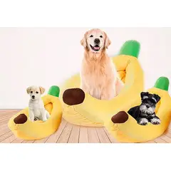 GENERICO - CAMA FORMA DE BANANA TALLA XL