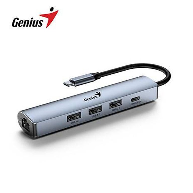 Hub Usb-C Uh-545 Gigabit Ethernet 1-Usb-C 3-Usb-A