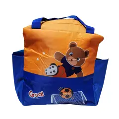 GENERICO - Lonchera Bolso para alimentos con diseño kawaii - Naranja