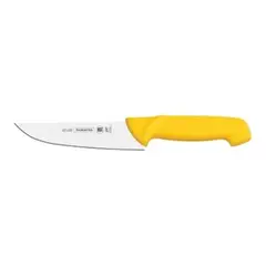 TRAMONTINA - CUCHILLO CARNICERO 8 PULGADAS MANGO AMARILLO