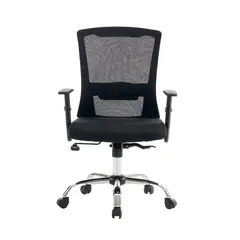 OFIDEAS - Silla De Oficina Ergonómica Lap Gerente Castro Negro
