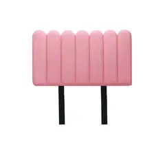 MUEBLES MACRUMO - Cabecera Alta Ginebra de 1.5 Plz - Color Rosado
