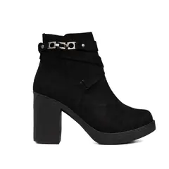 NEBULA - Botin Champeta - Nébula - Negro Gamuza