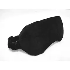 GENERICO - ANTIFAZ PARA DORMIR NEGRO 02 UNIDADES