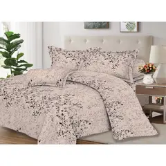 PENTHA - Juego de Sábanas 100% Algodón 2Plazas 4 Piezas 2000 Hilos Cocoa