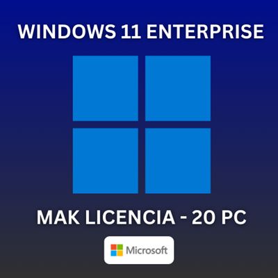 Windows 11 Enterprise Mak para 20 PC