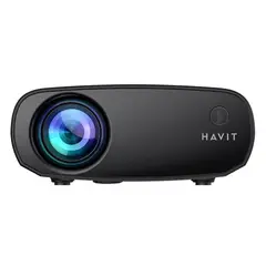 HAVIT - Proyector PJ207 HDMI USB WIFI 1080p HD Color Negro