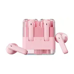 MONSTER - Audífonos Bluetooth TWS Gamer XKT12 Rosado