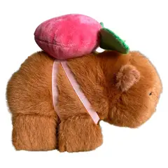 GENERICO - Peluche Capibara Brazalete Durazno