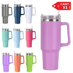 INSPIRA MARKET - Vaso termo grande con asa 1200ml