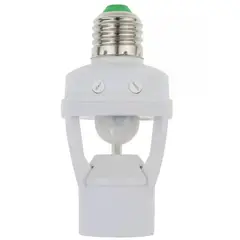 GENERICO - SENSOR DE MOVIMIENTO 3 PILARES 360° 60W GRADUACIONES MULTIPLES