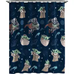 DISNEY - Cortina de Baño Mandalorian