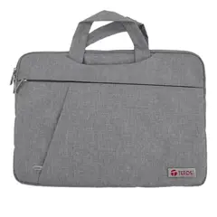 TEROS - MALETIN GRIS PARA LAPTOPS DE HASTA 15.6 POLIÉSTER COLOR GRIS