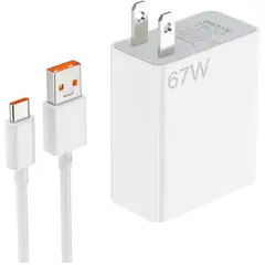 XIAOMI - Cargador 67W para Redmi Note 12 Pro 5G Original