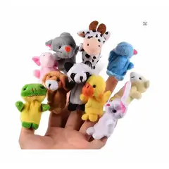 GENERICO - TITERES DE DEDO x 10 UNIDADES