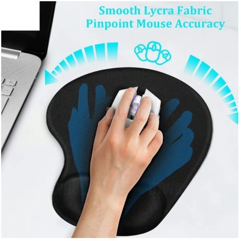 Mouse Pad Para Escritorio Con Almohadilla En Gel De Calidad Color Azar