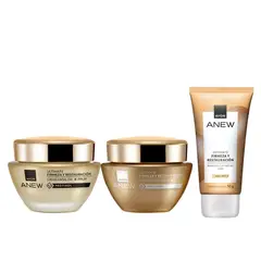 AVON - Anew Ultimate Antiseñales 45+ Crema Día FPS 25 + Noche y Mascarilla
