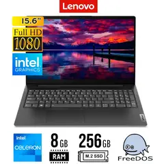 LENOVO - LAPTOP V15 G2 IJL 156 FHD INTEL CELERON N4500 8GB 256GB SSD FREEDOS
