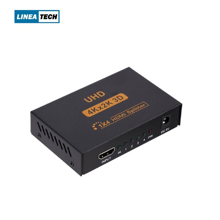 SPLITTER HDMI 1×4 4K ULTRA HD LINEA TEACH