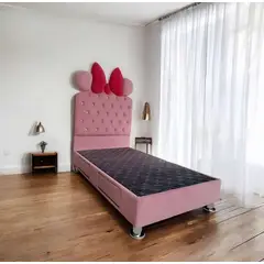 GENERICO - Cama Minnie 1.5 Plaza - Palo Rosa