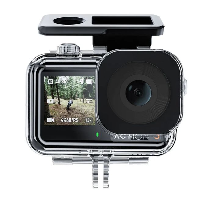 Case Acuático Para Dji Osmo Action 5 4 3Telesin