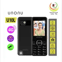 UNONU - CELULAR BASICO U10L 4G PANTALLA 2.4"