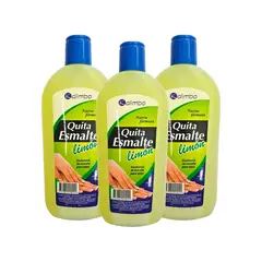 GENERICO - Quita Esmalte kalimbo Limón 1000ml 3 Unid