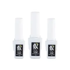 GENERICO - Aura Gel Top Matte Velvet 10ml 3 Unid