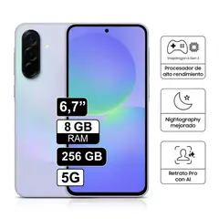 SAMSUNG - Celular Galaxy A36 5G 8GB RAM 256GB Violeta