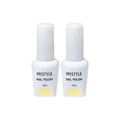 GENERICO - Mystyle Esmalte En Gel Blanco 16ml 2 Unid