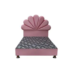 MUEBLES MACRUMO - Cama Coral 2Plazas - Rosado