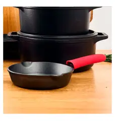 VICTORIA - MANGO DE SILICONA GRANDE ROJO