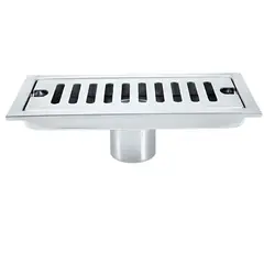 GENERICO - SUMIDERO 10x20 CM DE ACERO 304 SATINADO