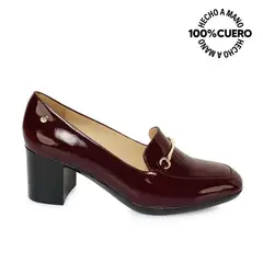 VIALE - Zapato Mocasín Casual DAYA-2516 Cherlaq Cuero