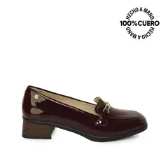 VIALE - Zapato Mocasín Casual TASTE-2520 Cherlaq Cuero