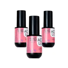 GENERICO - Acry Love Esmalte Gel Uv Coraline 3 Unid