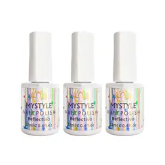 GENERICO - Mystyle Esmalte Efecto Reflectivo 12ml 3 Unid