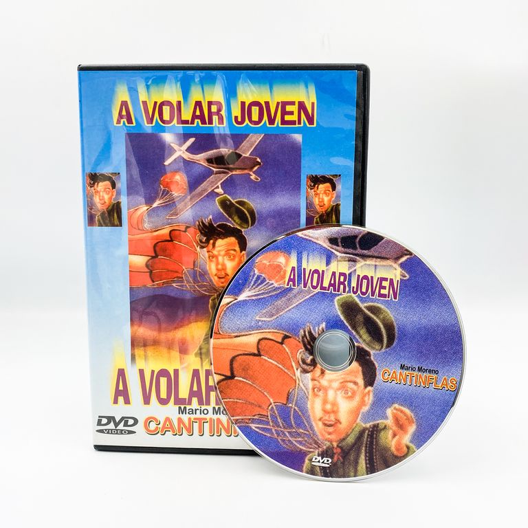Dvd Original Cantinflas A Volar Joven