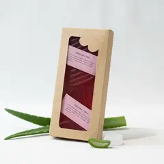 TOALLAS PERU DETALLES Y MAS - Jabón artesanal Glicerina 140 grs Pack x 2 - Aloe Rojo