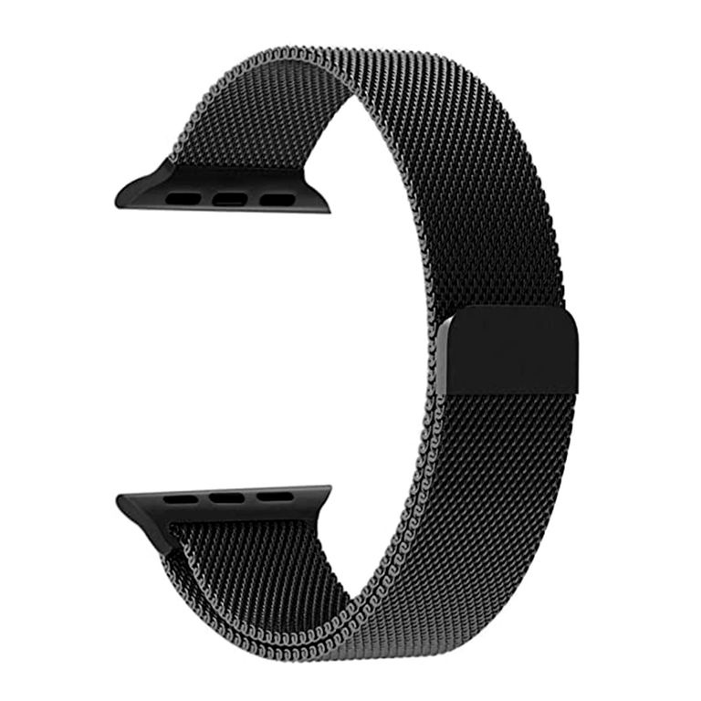 Correa Milanese Imantada Para Apple Watch 42mm Negro