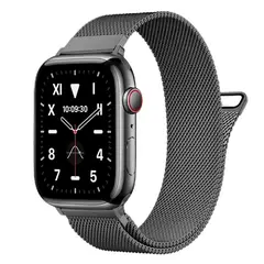 GENERICO - Correa Milanese Imantada Para Apple Watch 44mm Gris