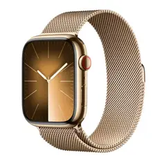 GENERICO - Correa Milanese Imantada Para Apple Watch 45mm Champagne